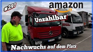 297 Unzählbar amp Nachwuchs auf dem Platz Lkw Doku Truck Doku deutsch Fernfahrerdoku [upl. by Alyal419]