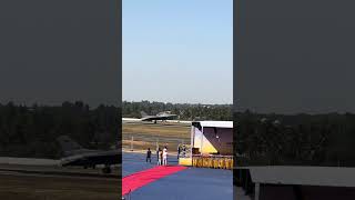 F16 Falcon 🇺🇲 landing • Air force • Air show India • shorts trending viralshorts f16 airforce [upl. by Aneeuq248]