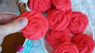 Recetas San Valentín  Galletas originales en forma de rosa [upl. by Asenad]