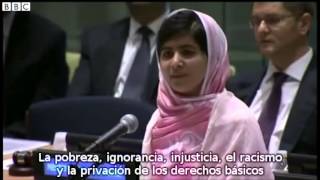 Malala discurso en la ONU [upl. by Znieh]