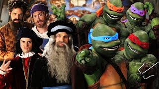 Artists vs TMNT Epic Rap Battles of History [upl. by Erihppas]