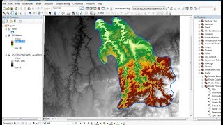 How to Clip DEM by ArcGIS [upl. by Ayila509]