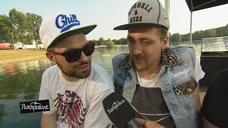 Antilopen Gang Interview  Rockpalast [upl. by Ekram]