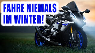 Tue das nicht  5 gute Gründe sein Motorrad im Winter stehen zu lassen 4K [upl. by Isnam270]