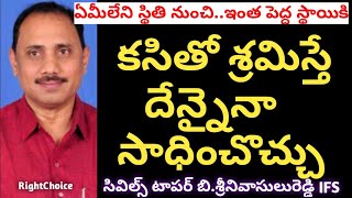 Civils Topper B SrininivasuluReddy IFS Interview RightChoiceIndia VegireddyHariChakravarthy [upl. by Munshi271]