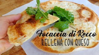 Focaccia con Queso  Focaccia di Recco [upl. by Nived]