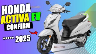 Honda Activa Electric Scooter Launching in March 2025 – Price Features amp More  Electric Scooter [upl. by Inalel]