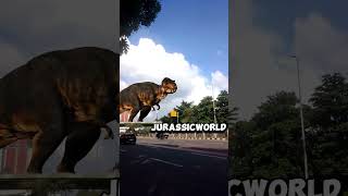 TRex 🦖 black yellow l Jurassic park l dinosaur jurassicworld shorts [upl. by Htidirem]