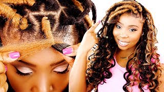 How To GODDESS FAUX LOCS For BEGINNERS Step By Step Tutorial [upl. by Fraase]