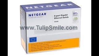 Informational Video of Netgear layer 2 GS608 8 port gigabit switch  HINDI [upl. by Auberta]