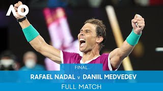 Rafael Nadal v Daniil Medvedev Full Match Final  Australian Open 2022 [upl. by Sunda]