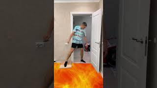 floor is Lava Prank and dad [upl. by Esinyt]