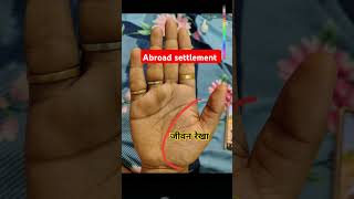 Abroad settlement palmistry palmreading palmanalysis [upl. by Adlecirg]