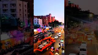 Night view in Dhaka city dhaka city collegedhaka city rap gaan [upl. by Eibmab]