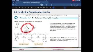 Halohydrin formation [upl. by Atined675]