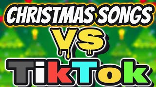 CHRISTMAS SONGS VS TIKTOK DANCE REMIX 2024 [upl. by Avelin838]