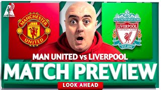 MAN UNITED vs LIVERPOOL Starting XI Prediction amp Preview [upl. by Ellehcem]