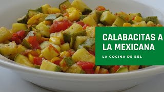 Calabacitas con Tocino y Queso  Recetas kiwilimón [upl. by Milon]