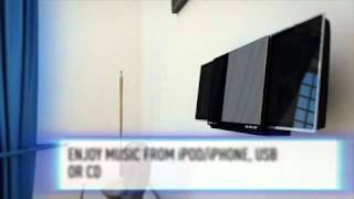 Panasonic SCHC37  Compact Stereo System [upl. by Traci687]