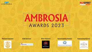 Ambrosia Awards 2023 Indias Biggest Alcobev Awards [upl. by Bej942]