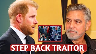 George Clooneys Unexpected RunIn with Prince Harry What Happened Next Will Surprise You [upl. by Sitoel]