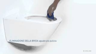 Ceramica Catalano  Wc NEWFLUSH® Rimless System  IT 2016 [upl. by Nitsew]