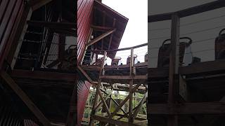 Rollender Zug Wodan Europapark europapark freizeitpark rollercoaster trending 2024 new fyp [upl. by Zephan]