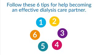 6 Tips for Dialysis Care Partners [upl. by Miru]