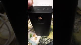 power bank ROMOSS 40000 MAH 18W fast charge review în română [upl. by Keely]