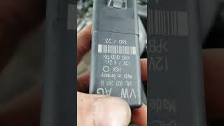 Q5 Audi 2017 GLOW PLUG relay location [upl. by Ecirehc]