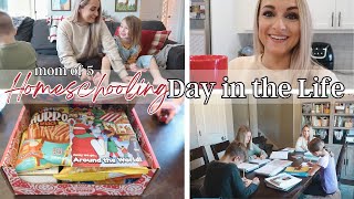 NEW HOMESCHOOL DAY IN THE LIFE  Mom of 5 Kids REAL Homeschool Day [upl. by Nabe]