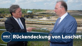 WAHLKAMPF IN SACHSENANHALT Kanzlerkandidat Armin Laschet auf Kuschelkurs [upl. by Proffitt]