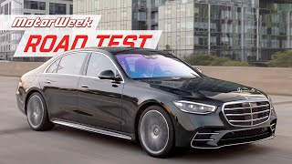 The 2022 MercedesBenz SClass Takes Luxury to a New Level  MotorWeek Road Test [upl. by Oneida]