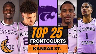 Top 25 Frontcourts In College Basketball Kansas State Wildcats [upl. by Sutniuq682]