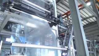 LDPE film blowing machine [upl. by Spoor463]