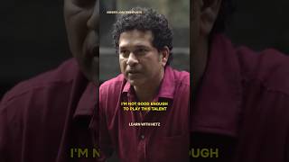 Sachin Tendulkar talks about the First innings of his life shorts sachintendulkar t20 [upl. by Ranice876]