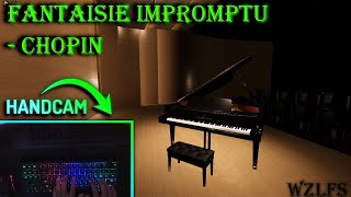 Chopin  FantaisieImpromptu Op 66  ROBLOX PIANO 1 Month Progress [upl. by Karlise399]