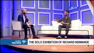 The solo exhibition of Richard Specs Ndimande [upl. by Leoy]