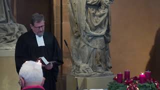 1Advent Gottesdienst 11Uhr Pfarrer Prof Dr HansUlrich Gehring [upl. by Oninotna]