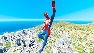 GTA 5 Epic Ragdoll GREEN SPIDERMAN VS RED MINIONVS GREEN HULK Euphoria Physics amp Funny Fails [upl. by Yenitsed525]