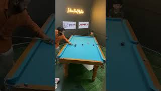 shehzadtrickshots billiards youtube youtubeshorts indianpoolmaster taom taombilliards apex [upl. by Lindell758]