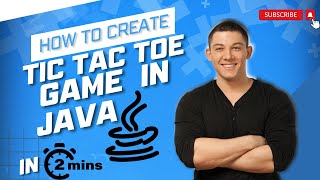 java project Tic Tac Toe java game in under 15 minutes [upl. by Relyhcs679]