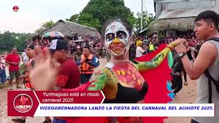 VICEGOBERNADORA LANZÓ LA FIESTA DEL CARNAVAL DEL ACHIOTE 2025 [upl. by Onia20]