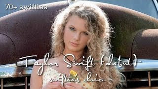 Taylor Swift  Selftitled Album Debut Ranked  SwiftiesAudience Choice [upl. by Ocram]