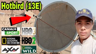 Hotbird 13E Satellite New update latest channel list 19122021 [upl. by Anahcar]