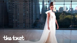 Top Wedding Dress Trends  Fall Bridal Fashion Week  The Knot [upl. by Naga]