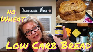 Keto Low Carb Bread Machine Oat Bread  Diedre Inspired [upl. by Esidnak]