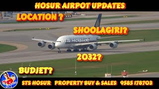 HOSUR AIRPOT UPDATES [upl. by Aillicec]