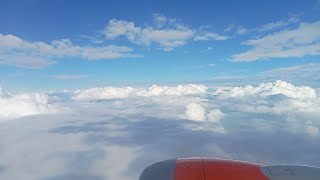 Sky view in flight  Flight experience [upl. by O'Grady]