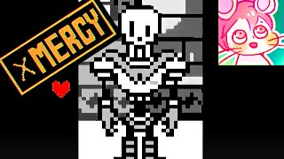 【アンダーテール】 虐殺＆GエンドルートでパピルスPapyrusに情けを掛けたら… 【Undertale】 [upl. by Rollins]